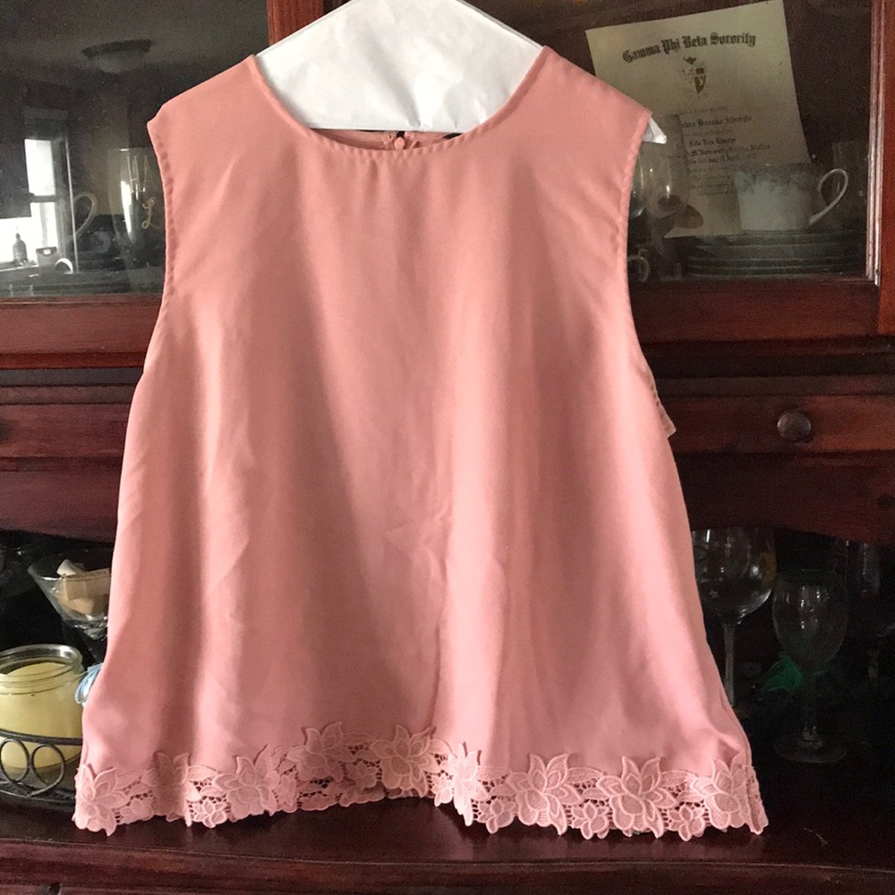 Ann Taylor sleeveless blouse